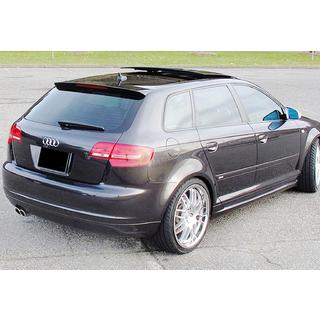 Спойлер DPT V-4 (Черный Глянец) Audi A3 2003-2012 гг. фото 4