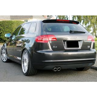 Спойлер DPT V-4 (Черный Глянец) Audi A3 2003-2012 гг. фото 3