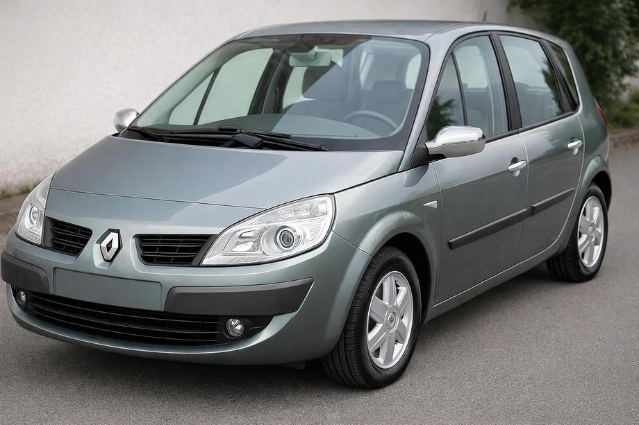 Renault Scenic/Grand 2003-2009 гг. Накладки на Зеркала (2 шт, пластик) Image