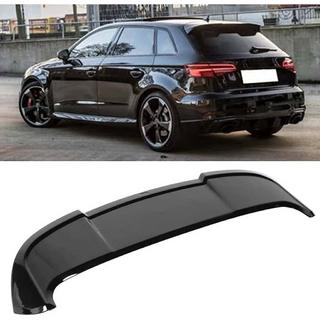 Спойлер DPT V-2 (HB, Черный Глянец) Audi A3 2012-2020 гг. фото 2