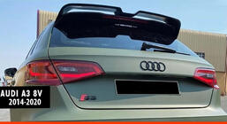 Audi A3 2012-2020 гг. Спойлер DPT V-3 (HB, 5 дверей, Черный Глянец) фото 1