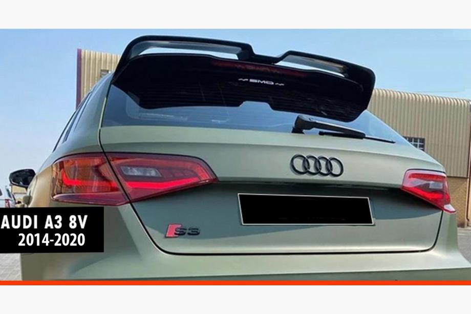 Audi A3 2012-2020 гг. Спойлер DPT V-3 (HB, 5 дверей, Черный Глянец) Image