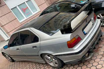 BMW 3 серия E36 1990-2000 гг. Спойлер DPT (для SD/Coupe, грунтованный под покраску) фото 1
