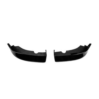 Накладка на передний бампер Flap DPT (Черный Глянец) BMW 3 серия E46 1998-2006 гг. фото 2