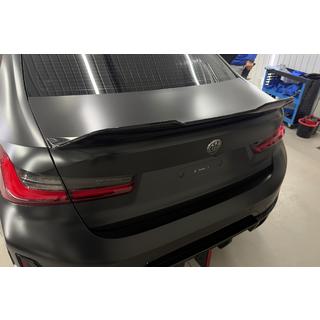 Спойлер PSM-Style (для G20/G80, Черный Глянец) BMW 3 серия G20/G21 2018- гг. фото 2