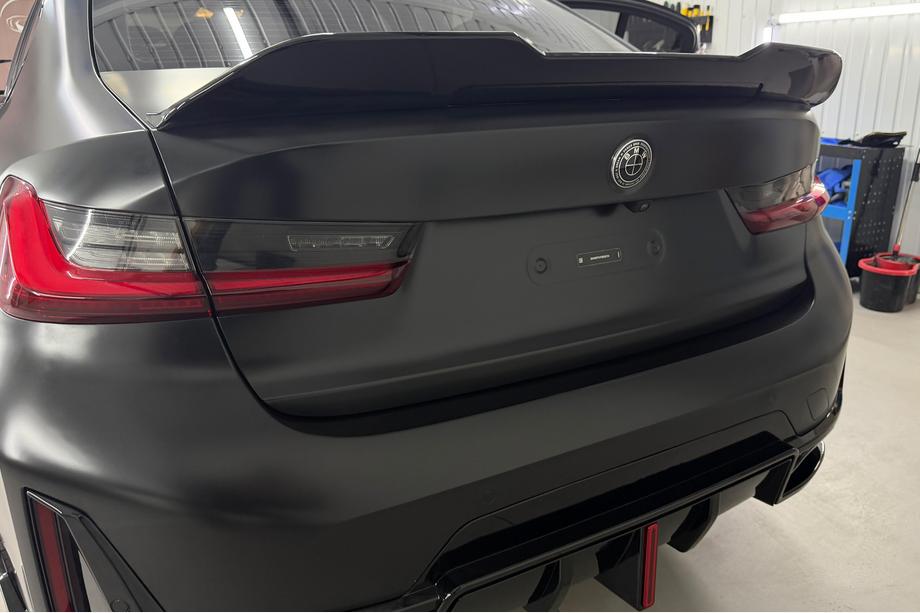 BMW 3 серия G20/G21 2018- гг. Спойлер PSM-Style (для G20/G80, Черный Глянец) Image