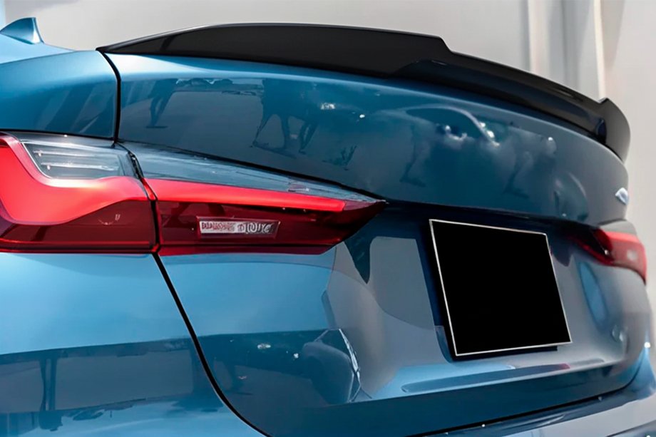 BMW 4 серия G22/23/26 2020- гг. Спойлер M4-Style (для G22, черный глянец) Image