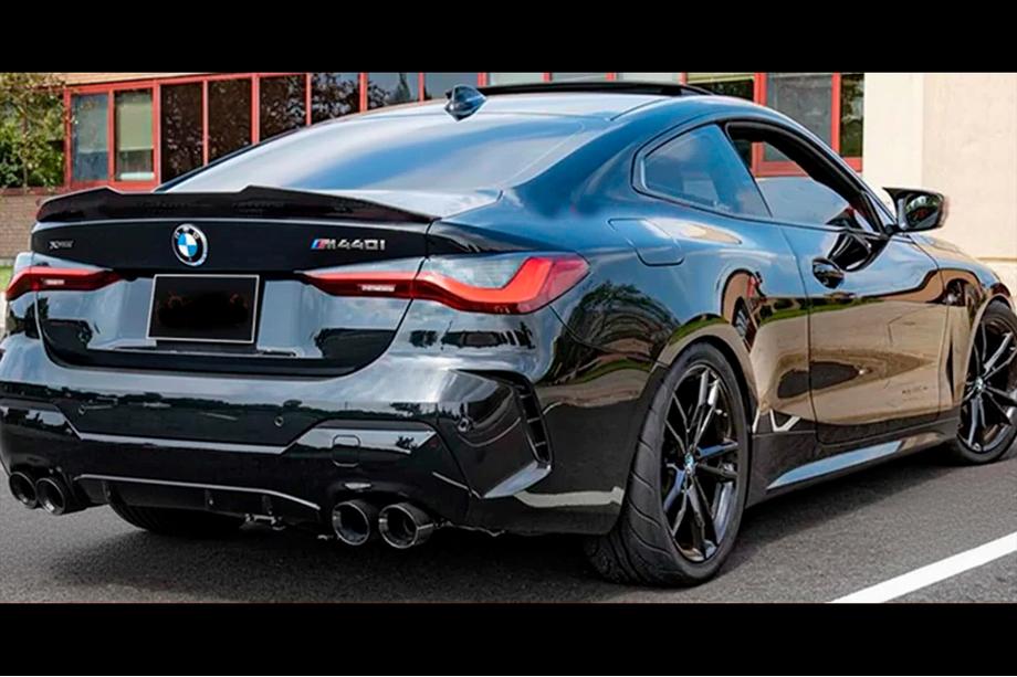 BMW 4 серия G22/23/26 2020- гг. Спойлер PSM-Style (для G22, Черный Глянец) Image
