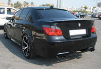 BMW 5 серия E60/E61 2003-2010 гг. Задний Спойлер DPT V-3 (Черный Глянец) фото 3