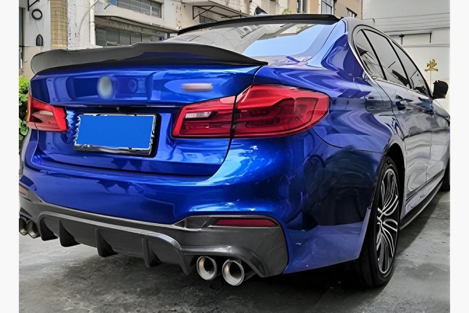 BMW 5 серия G30/G31 2017–2023 гг. Спойлер PSM-Style (Черный Глянец) Image