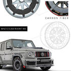 Mercedes G class W463 1990-2018 гг. Кованые диски из алюминия и карбона G900 (R24, комплект 4 шт.) фото 14