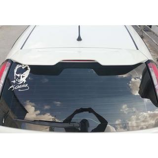 Спойлер DPT (Черный Глянец) Fiat Punto Grande/EVO 2006-2018 гг. фото 2