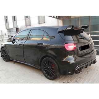 Спойлер DPT V-1 (Черный Глянец) Mercedes A-сlass W176 2012-2018 гг. фото 4
