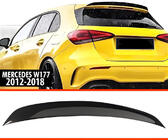 Mercedes A-class W176 2012-2018 гг. Спойлер DPT V-4 (Черный Глянец) фото 1