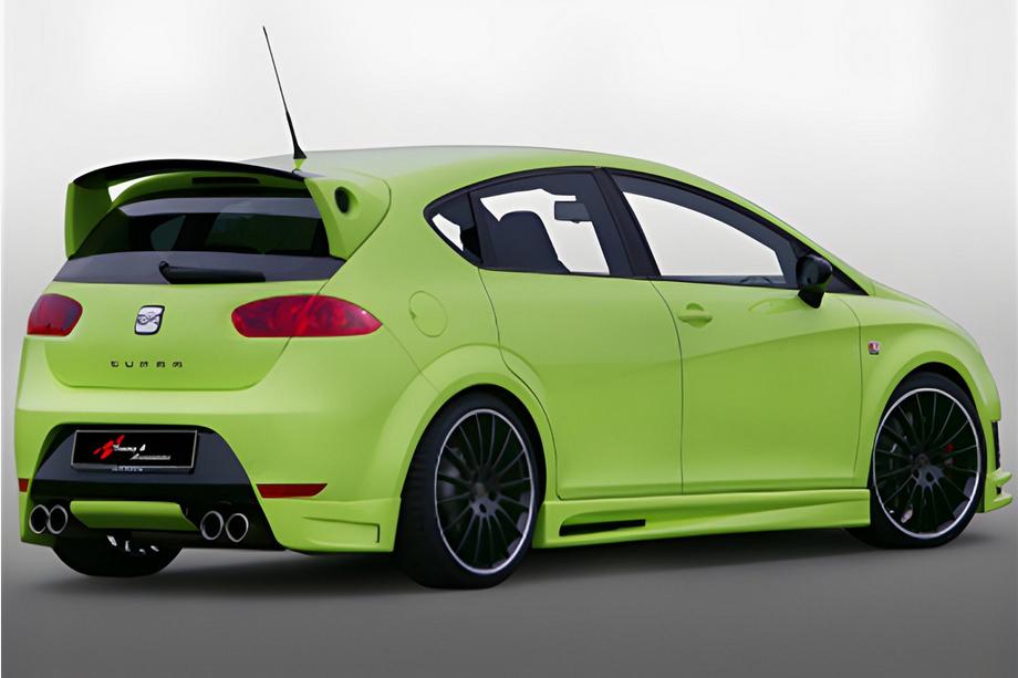 Seat Leon 2005-2012 гг. Спойлер DPT V-2 (2009-2012, под покраску) Image