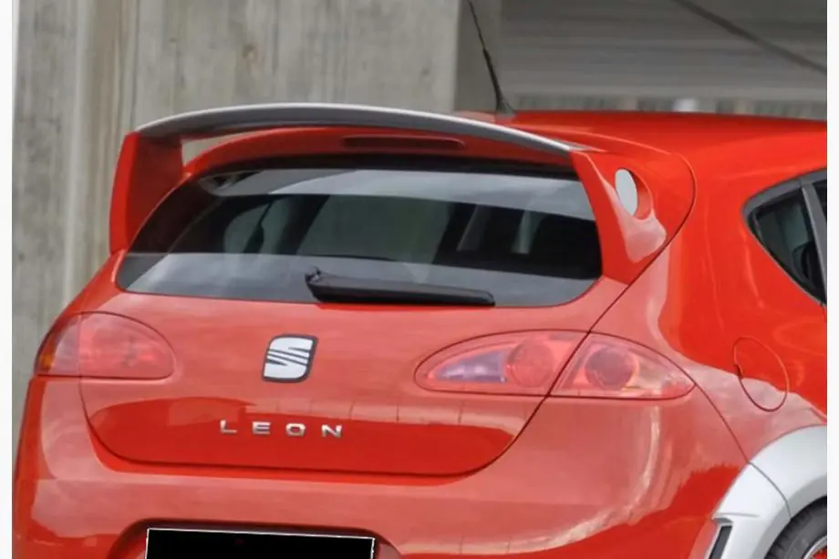 Seat Leon 2005-2012 гг. Спойлер задний DPT V-5 (2005-2009, под покраску) Image