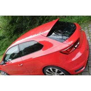 Спойлер DPT V-1 (2-дверный, Черный Глянец) Seat Leon 2013-2020 гг. фото 3