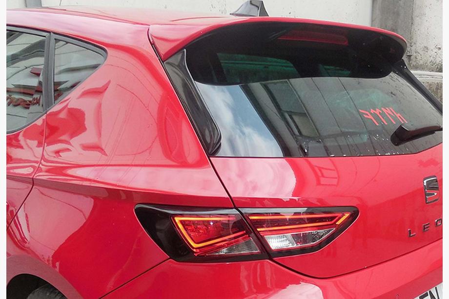 Seat Leon 2013-2020 гг. Спойлер DPT V-2 (Под покраску) Image