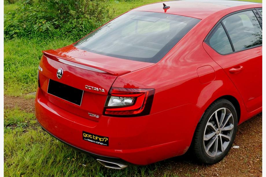 Skoda Octavia III A7 2013-2019 гг. Спойлер DPT RS-Style (Под покраску) Image