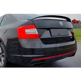 Спойлер DPT V-5 (Черный Глянец) Skoda Octavia III A7 2013-2019 гг. фото 3