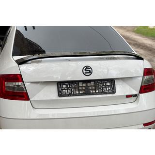 Спойлер DPT V-5 (Черный Глянец) Skoda Octavia III A7 2013-2019 гг. фото 2