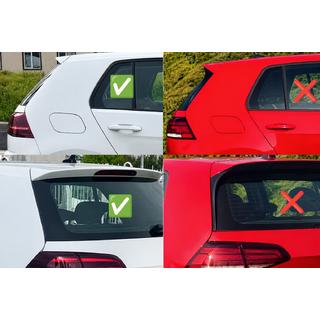 Спойлер DPT V-5 (для Base HB, черный глянец) Volkswagen Golf 7/E-Golf 2012-2020 гг. фото 2