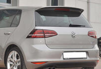 Volkswagen Golf 7/E-Golf 2012-2020 гг. Спойлер DPT V-11 (для Base HB, черный глянец) фото 1