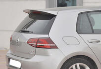 Volkswagen Golf 7/E-Golf 2012-2020 гг. Спойлер DPT V-11 (для Base HB, черный глянец) фото 3