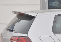 Volkswagen Golf 7/E-Golf 2012-2020 гг. Спойлер DPT V-11 (для Base HB, черный глянец) фото 5