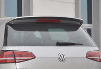 Volkswagen Golf 7/E-Golf 2012-2020 гг. Спойлер DPT V-11 (для Base HB, черный глянец) фото 7