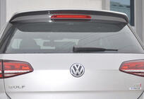 Volkswagen Golf 7/E-Golf 2012-2020 гг. Спойлер DPT V-11 (для Base HB, черный глянец) фото 8