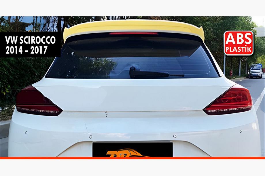 Volkswagen Scirocco 2008-2017 гг. Задний Спойлер DPT V-2 (2014-2017, Черный Глянец) Image