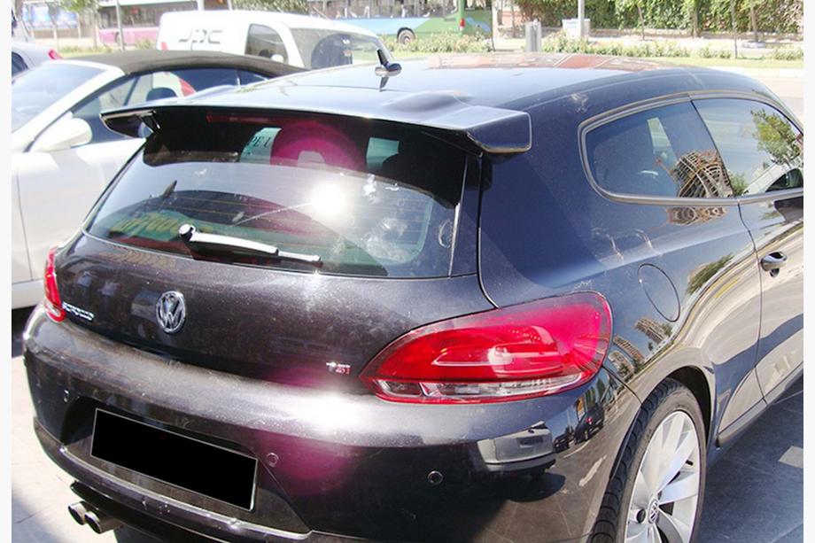Volkswagen Scirocco 2008-2017 гг. Задний спойлер DPT V-3 (2008-2013, Черный Глянец) Image