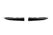 BMW 3 серия F30/F31 2012-2019 гг. Задние накладки Flap DPT (Черный Глянец) фото 3
