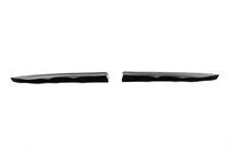 BMW 3 серия F30/F31 2012-2019 гг. Задние накладки Flap DPT (Черный Глянец) фото 5