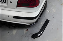BMW 5 серия E39 1996-2003 гг. Задние накладки Flap DPT (Черный Глянец) фото 1