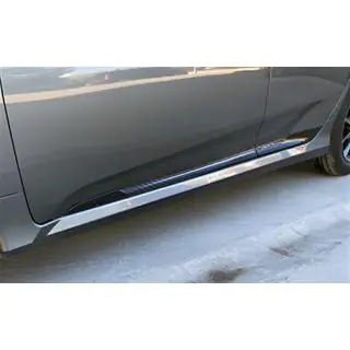 Дверные Молдинги DPT (Черный Глянец) Honda Civic Sedan X 2016-2021 гг.