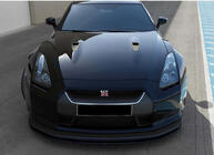 Nissan GT-R 2008-2025 гг. Передний Лип DPT (Черный Глянец) фото 3