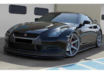 Nissan GT-R 2008-2025 гг. Передний Лип DPT (Черный Глянец) фото 4