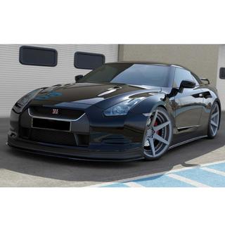 Передний Лип DPT (Черный Глянец) Nissan GT-R 2008-2025 гг. фото 4