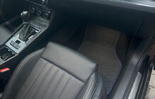 Skoda Superb 2015-2024 гг. Коврики EVA (Без подпора для ноги, Черный) фото 4