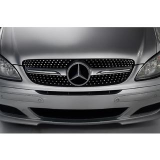 Передняя решетка Diamond Silver (2004-2010) Mercedes Vito W639 2004-2014 гг. фото 1