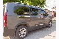 Citroen Berlingo/Multispace 2018- гг. Молдинги раздвижной двери нержавеющая сталь (2 шт.) фото 1