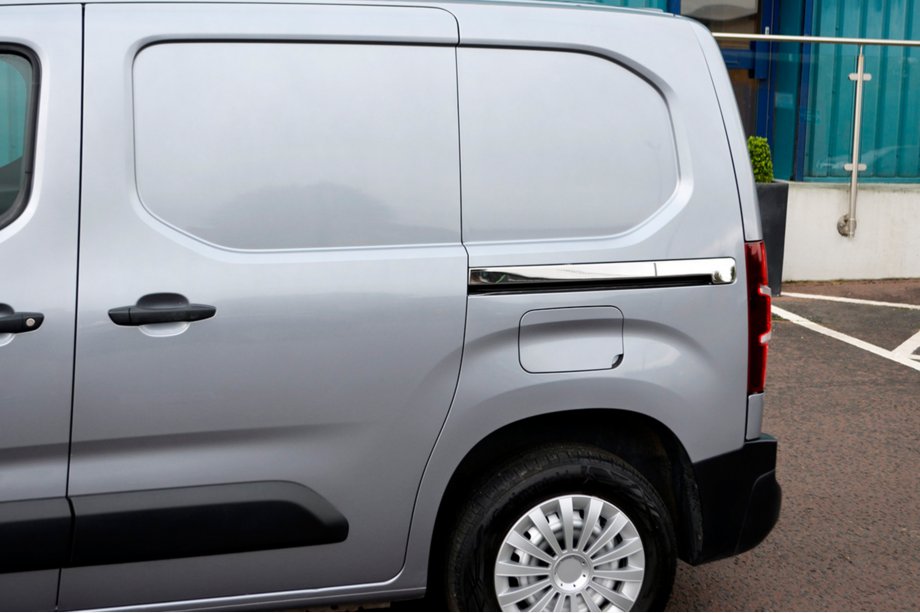 Citroen Berlingo/Multispace 2018- гг. Молдинги раздвижной двери нержавеющая сталь (2 шт.) Фото 6