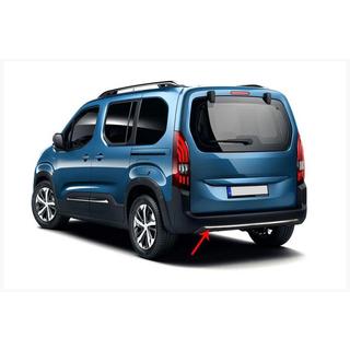 Накладка на задний бампер Omsa Line Citroen Berlingo/Multispace 2018- гг. фото 2