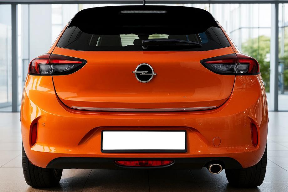 Opel Corsa F 2019- гг. Накладка на багажник нержавейка Фото 1