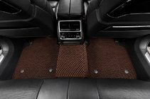 BMW 7 серия G11/G12 2015-2022 гг. Коврики EVA (для G12, Коричневые) фото 3