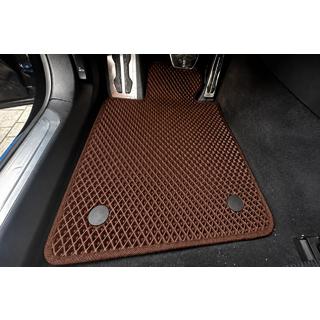 Коврики EVA (для G12, Коричневые) BMW 7 серия G11/G12 2015-2022 гг. фото 1