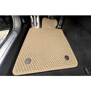 Коврики EVA (для G12, Бежевые) BMW 7 серия G11/G12 2015-2022 гг. фото 1