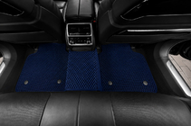 BMW iX (I20) 2022 2022- гг. Коврики EVA V-1 (Синие) фото 3